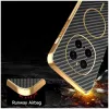 Phonesta Luxury Carbon Fiber Back Cover Hülle mit MagSafe für HONOR Magic7 Pro - Schwarz 6