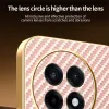 Phonesta Luxury Carbon Fiber Back Cover Hülle mit MagSafe für OnePlus 13R - Rosa 5
