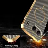 Phonesta Luxury Carbon Fiber Back Cover Hülle mit MagSafe für OnePlus Nord 4 - Braun 7