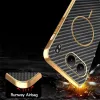 Phonesta Luxury Carbon Fiber Back Cover Hülle mit MagSafe für OnePlus Nord 4 - Schwarz 7