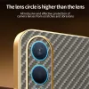 Phonesta Luxury Carbon Fiber Back Cover Hülle mit MagSafe für OnePlus Nord CE 4 Lite - Braun 5