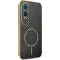 Phonesta Luxury Carbon Fiber Back Cover Hülle mit MagSafe für OnePlus Nord CE 4 Lite - Schwarz