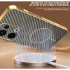Phonesta Luxury Carbon Fiber Back Cover Hülle mit MagSafe für Oppo Reno13 - Braun 5