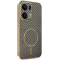 Phonesta Luxury Carbon Fiber Back Cover Hülle mit MagSafe für Oppo Reno13 Pro - Braun
