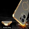 Phonesta Luxury Carbon Fiber Back Cover Hülle mit MagSafe für Oppo Reno13 Pro - Braun 7
