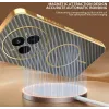 Phonesta Luxury Carbon Fiber Back Cover Hülle mit MagSafe für Realme 14 Pro - Braun 6