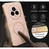 Phonesta Luxury Carbon Fiber Back Cover Hülle mit MagSafe für Realme 14 Pro - Rosa 7