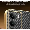 Phonesta Luxury Carbon Fiber Back Cover Hülle mit MagSafe für Realme 14x / C75 - Schwarz 5