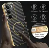 Phonesta Luxury Carbon Fiber Back Cover Hülle mit MagSafe für Realme 14x / C75 - Schwarz 7