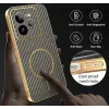 Phonesta Luxury Carbon Fiber Back Cover Hülle mit MagSafe für Realme GT 7 Pro - Braun 7
