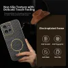 Phonesta Luxury Carbon Fiber Back Cover Hülle mit MagSafe für Motorola Edge 50 - Schwarz 3