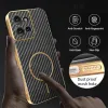 Phonesta Luxury Carbon Fiber Back Cover Hülle mit MagSafe für Motorola Edge 50 - Schwarz 6