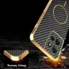 Phonesta Luxury Carbon Fiber Back Cover Hülle mit MagSafe für Motorola Edge 50 - Schwarz 7