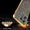 Phonesta Luxury Carbon Fiber Back Cover Hülle mit MagSafe für Motorola Edge 50 Pro - Braun 7