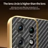 Phonesta Luxury Carbon Fiber Back Cover Hülle mit MagSafe für Motorola Edge 50 Pro - Schwarz 5