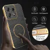 Phonesta Luxury Carbon Fiber Back Cover Hülle mit MagSafe für Motorola Edge 50 Pro - Schwarz 6