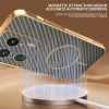 Phonesta Luxury Carbon Fiber Back Cover Hülle mit MagSafe für Motorola Edge 50 Ultra - Braun 1