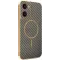 Phonesta Luxury Carbon Fiber Back Cover Hülle mit MagSafe für Motorola Moto G05 / Moto E15 - Braun