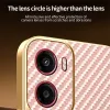 Phonesta Luxury Carbon Fiber Back Cover Hülle mit MagSafe für Motorola Moto G05 / Moto E15 - Rosa 5