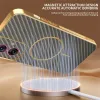 Phonesta Luxury Carbon Fiber Back Cover Hülle mit MagSafe für Motorola Moto G55 - Braun 1