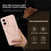 Phonesta Luxury Carbon Fiber Back Cover Hülle mit MagSafe für Motorola Moto G55 - Rosa 3
