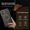 Phonesta Luxury Carbon Fiber Back Cover Hülle mit MagSafe für Motorola Moto G55 - Schwarz 3