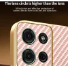 Phonesta Luxury Carbon Fiber Back Cover Hülle mit MagSafe für Motorola Moto G75 - Rosa 4