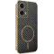 Phonesta Luxury Carbon Fiber Back Cover Hülle mit MagSafe für Motorola Moto G85 - Schwarz