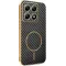 Phonesta Luxury Carbon Fiber Back Cover Hülle mit MagSafe für Xiaomi 14T - Schwarz