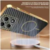 Phonesta Luxury Carbon Fiber Back Cover Hülle mit MagSafe für Xiaomi 14T - Schwarz 4