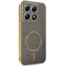 Phonesta Luxury Carbon Fiber Back Cover Hülle mit MagSafe für Xiaomi 14T Pro - Braun