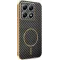 Phonesta Luxury Carbon Fiber Back Cover Hülle mit MagSafe für Xiaomi 14T Pro - Schwarz