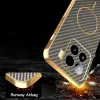 Phonesta Luxury Carbon Fiber Back Cover Hülle mit MagSafe für Xiaomi 15 - Braun 7