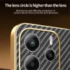 Phonesta Luxury Carbon Fiber Back Cover Hülle mit MagSafe für Xiaomi Redmi Note 14 5G - Schwarz 5