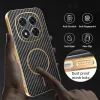 Phonesta Luxury Carbon Fiber Back Cover Hülle mit MagSafe für Xiaomi Redmi Note 14 Pro 5G / Xiaomi Poco X7 - Schwarz 6