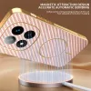 Phonesta Luxury Carbon Fiber Back Cover Hülle mit MagSafe für Xiaomi Redmi Note 14 Pro Plus - Rosa 1
