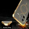 Phonesta Luxury Carbon Fiber Back Cover Hülle mit MagSafe für Xiaomi Poco F7 Pro - Braun 8
