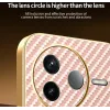 Phonesta Luxury Carbon Fiber Back Cover Hülle mit MagSafe für Xiaomi Poco F7 Pro - Rosa 5
