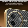 Phonesta Luxury Carbon Fiber Back Cover Hülle mit MagSafe für Xiaomi Poco F7 Pro - Schwarz 5