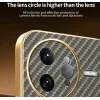 Phonesta Luxury Carbon Fiber Back Cover Hülle mit MagSafe für Xiaomi Poco F7 Ultra - Braun 5