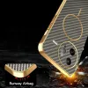 Phonesta Luxury Carbon Fiber Back Cover Hülle mit MagSafe für Xiaomi Poco F7 Ultra - Braun 8