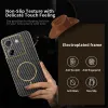 Phonesta Luxury Carbon Fiber Back Cover Hülle mit MagSafe für Xiaomi Poco M7 Pro - Schwarz 3