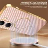 Phonesta Luxury Carbon Fiber Back Cover Hülle mit MagSafe für Xiaomi Poco X7 Pro - Rosa 1
