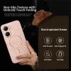 Phonesta Luxury Carbon Fiber Back Cover Hülle mit MagSafe für Xiaomi Poco X7 Pro - Rosa 3