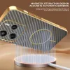 Phonesta Luxury Carbon Fiber Back Cover Hülle mit MagSafe für Xiaomi Redmi Note 14 4G 164.8mm - Braun 1