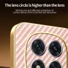 Phonesta Luxury Carbon Fiber Back Cover Hülle mit MagSafe für Xiaomi Redmi Note 14 Pro 4G - Rosa 5