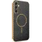 Phonesta Luxury Carbon Fiber Back Cover Hülle mit MagSafe für Samsung Galaxy A16 - Schwarz