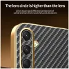 Phonesta Luxury Carbon Fiber Back Cover Hülle mit MagSafe für Samsung Galaxy A16 - Schwarz 7