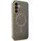 Phonesta Luxury Carbon Fiber Back Cover Hülle mit MagSafe für Samsung Galaxy A36 - Braun