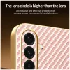 Phonesta Luxury Carbon Fiber Back Cover Hülle mit MagSafe für Samsung Galaxy A36 - Rosa 7